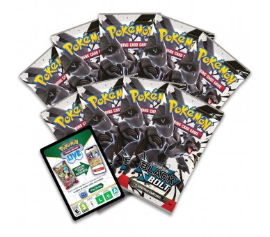 Estuche Entrenador juego cartas coleccionables Fulgor Negro Pokemon ingles