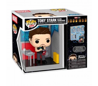 Figura POP Nooks Marvel Tony Stark in His Workshop