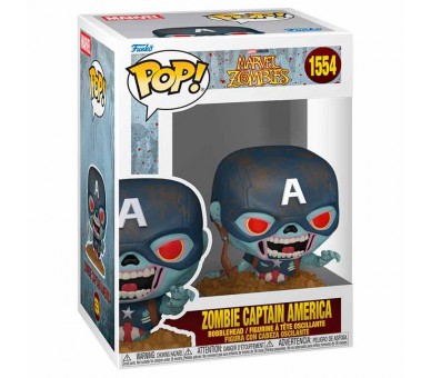 Figura POP Marvel Zombies Zombie Capitan America