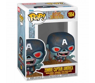 Figura POP Marvel Zombies Zombie Capitan America