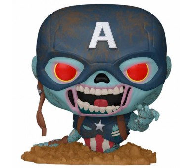 Figura POP Marvel Zombies Zombie Capitan America