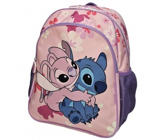 Mochila Angel & Stitch Disney 40cm