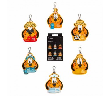 Llavero mini mochila Mystery 95th Anniversary Pluto Disney Loungefly surtido