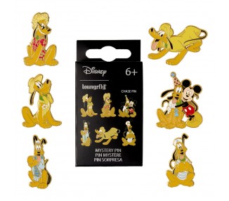Blind Box Mystery Enamel Pin 95th Anniversary Pluto Disney Loungefly surtido