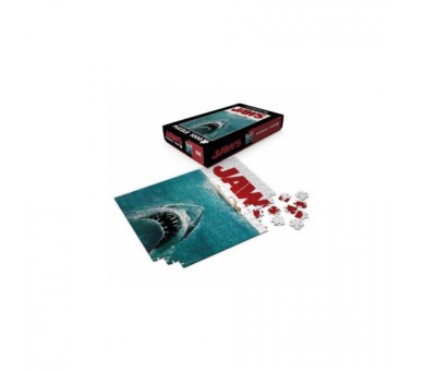 Puzzle poster pelicula Tiburon 1000pz