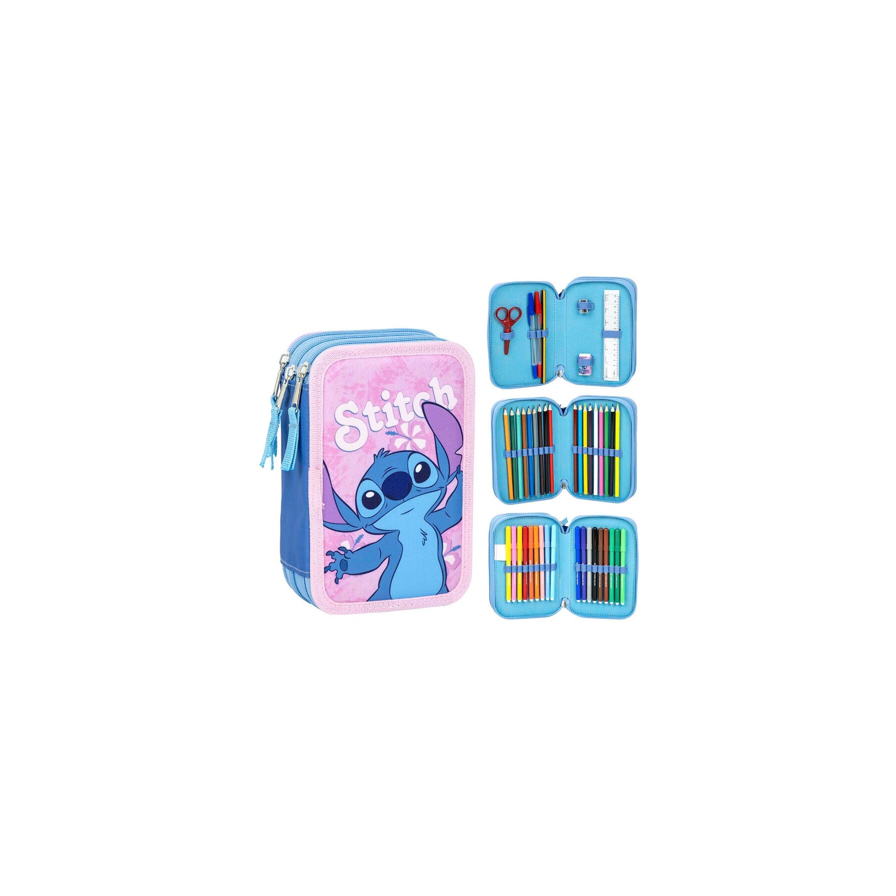 Plumier Stitch Disney Triple