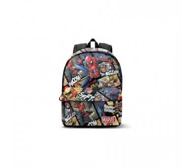Mochila Panels Spiderman Marvel 44Cm Adaptable