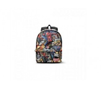 Mochila Panels Spiderman Marvel 44Cm Adaptable