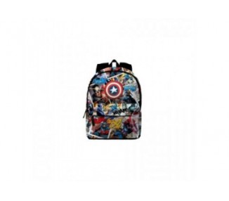 Mochila Comic Capitan America Marvel 35Cm