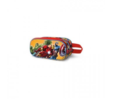 Portatodo 3D Attack Los Vengadores Avengers Marvel Doble