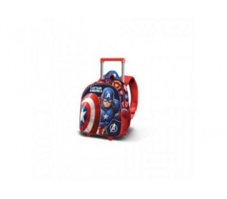 Trolley 3D Patriot Capitan America Marvel 34Cm