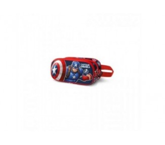 Portatodo 3D Patriot Capitan America Marvel Doble