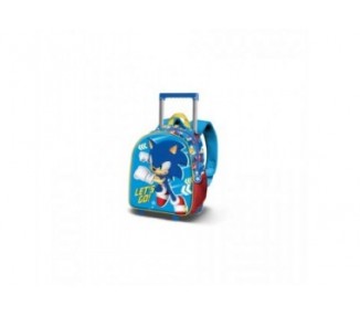 Trolley 3D Go Sonic The Hedgehog 34Cm