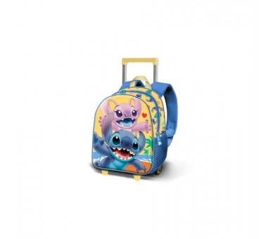 Trolley 3D Ocean Stitch Disney 34Cm