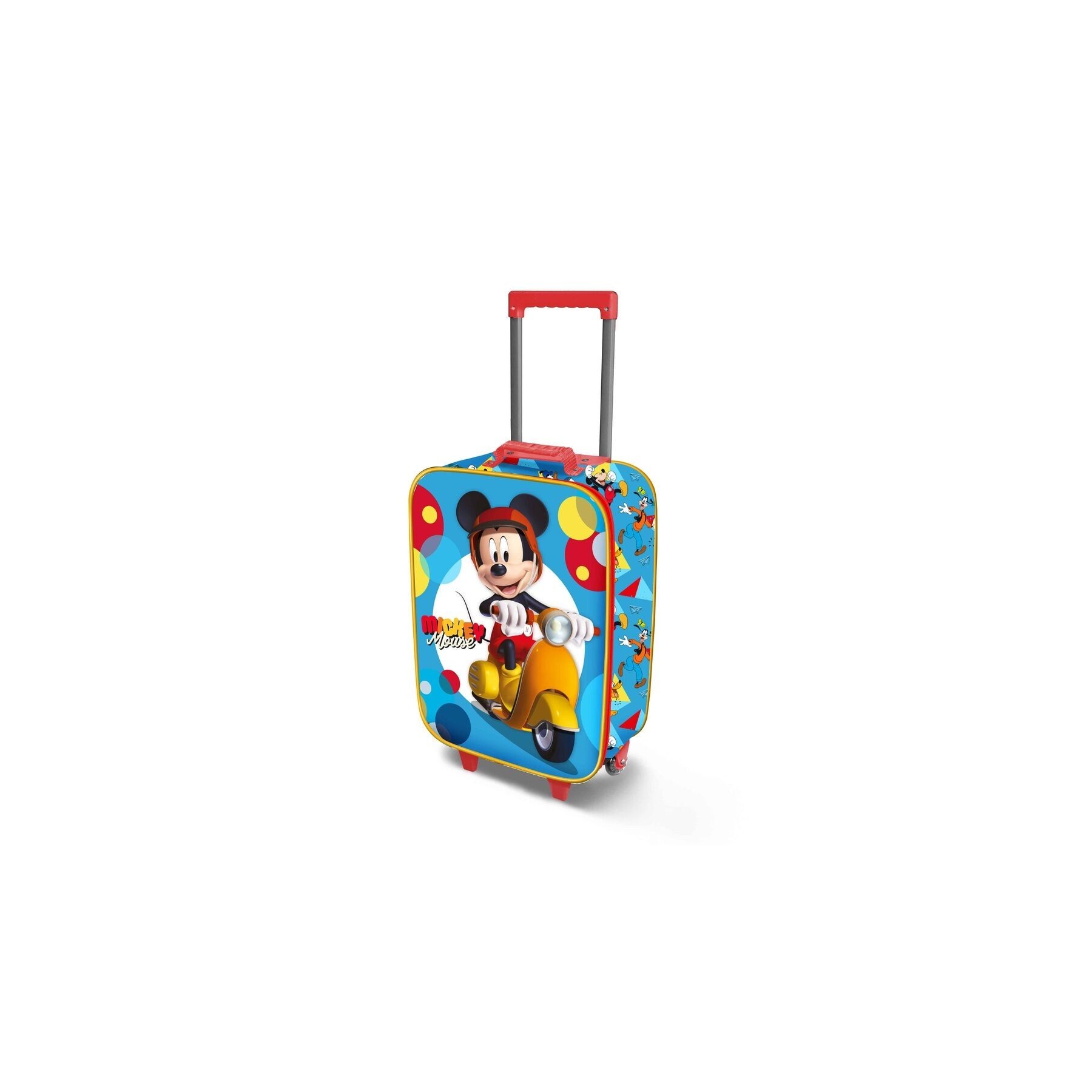 Maleta Trolley 3D Scooter Mickey Disney 52Cm