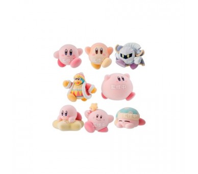 Figura Kirby Flocked Surtido 8 Unidades