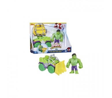 Set Camion Demoledor + Figura Hulk Spidey And His Amazing Fr