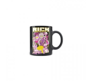 Taza Retro Poster Rick And Morty