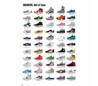 Poster Salon de la Fama Zapatillas Deportivas