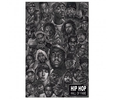 Poster Todas las Estrellas Hip Hop