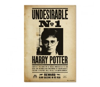 Poster Indeseable Numero 1 Harry Potter