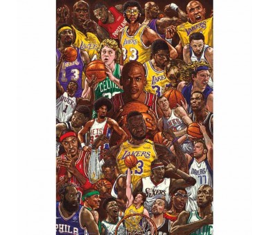 Poster Estrellas del Baloncesto