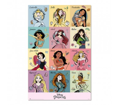 Poster Princesas Disney