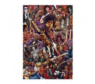 Poster Guitarristas Legendarios