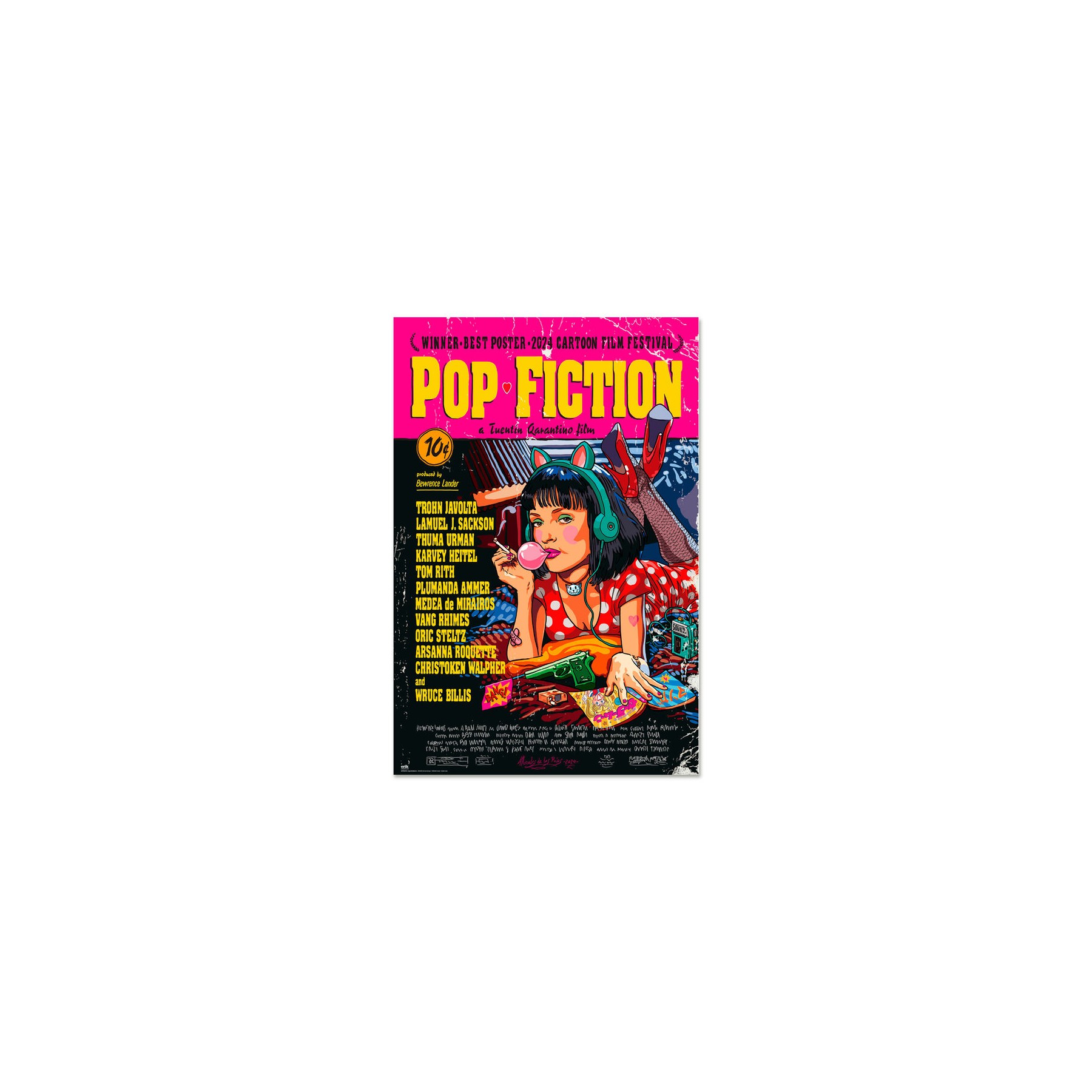 Poster Pop Fiction