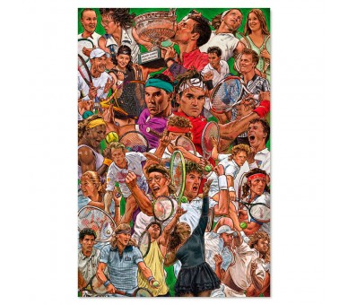 Poster Leyendas del Tenis