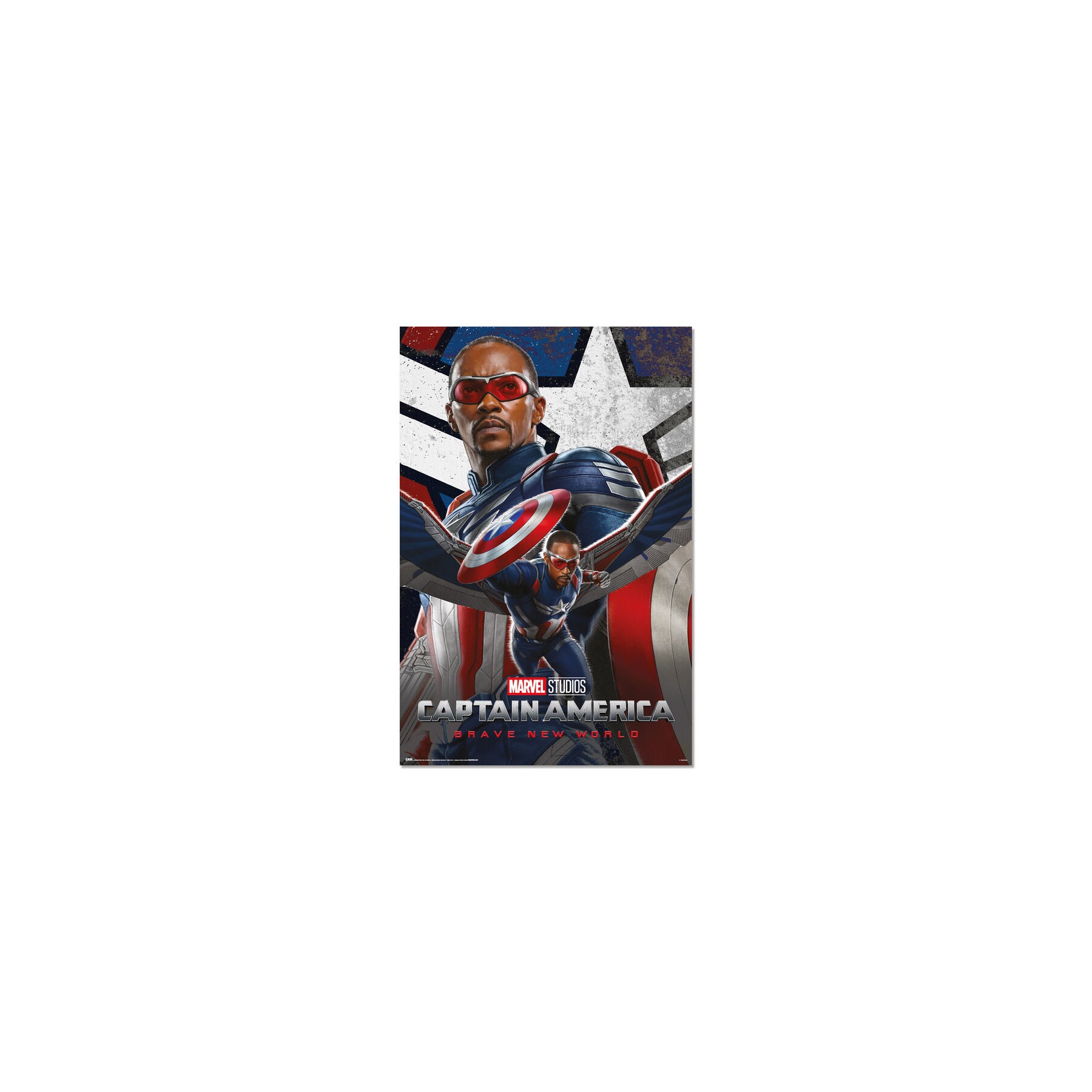 Poster Un Nuevo Mundo Capitan America Marvel