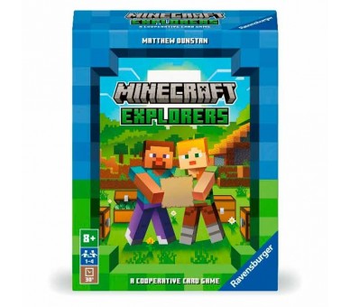 Juego cartas Explorers Minecraft español