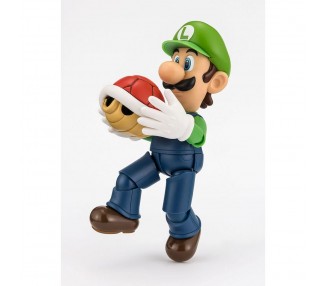 Figura S.H. Figuarts Luigi Super Mario Bros 10cm