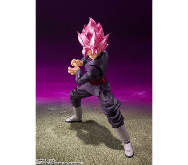 Figura S.H. Figuarts Goku Black Super Saiyan Rose Dragon Ball Super 14cm