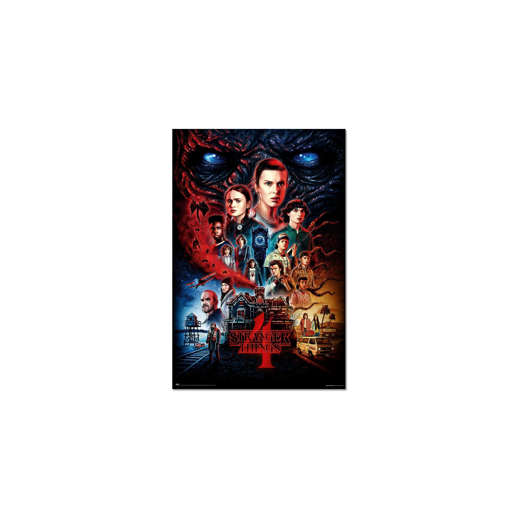 Poster Casa Vecna Stranger Things 4