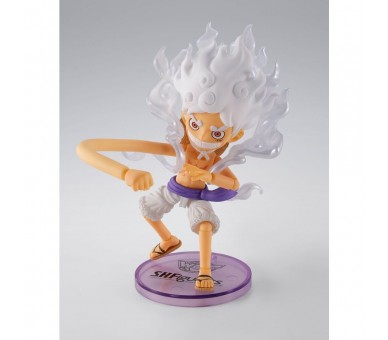 Figura S.H. Figuarts Monkey D Luffy Gear 5 One Piece 7,5cm