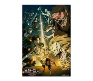 Poster Paradis vs Marley Attack on Titan