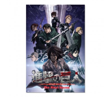 Poster Temporada Final Attack on Titan