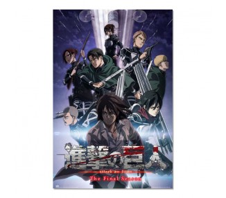 Poster Temporada Final Attack on Titan