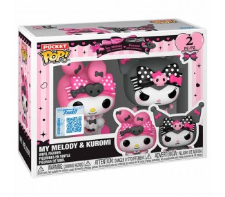 Blister 2 llaveros Pocket Pop My Melody & Kuromi Exclusive