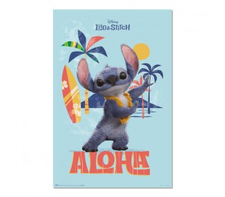 Poster Aloha Live Action Stitch Disney