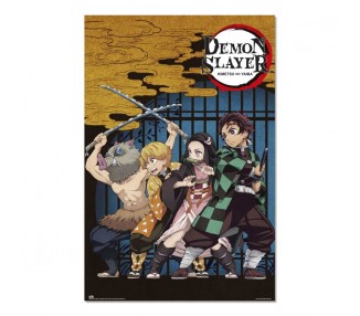 Poster La Casa de Los Tambores Demon Slayer Kimetsu no Yaiba