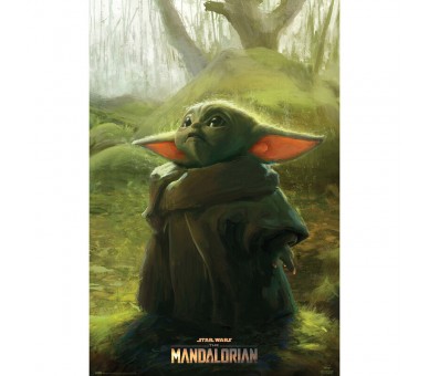 Poster Baby Yoda The Mandalorian Star Wars