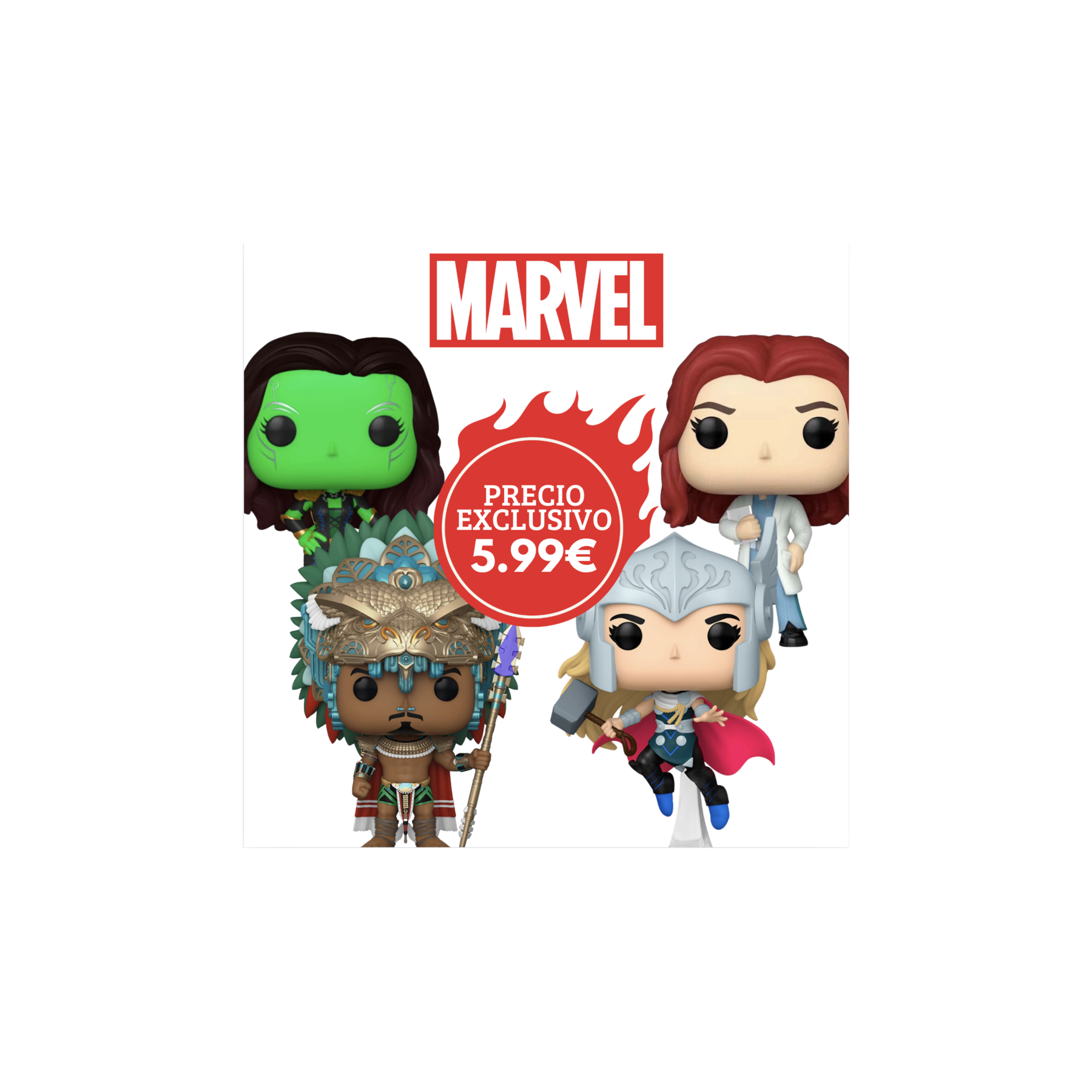 Pack oferta Funko POP Marvel