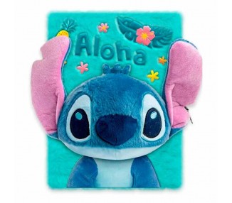 Diario secreto peluche 3D Stitch Disney