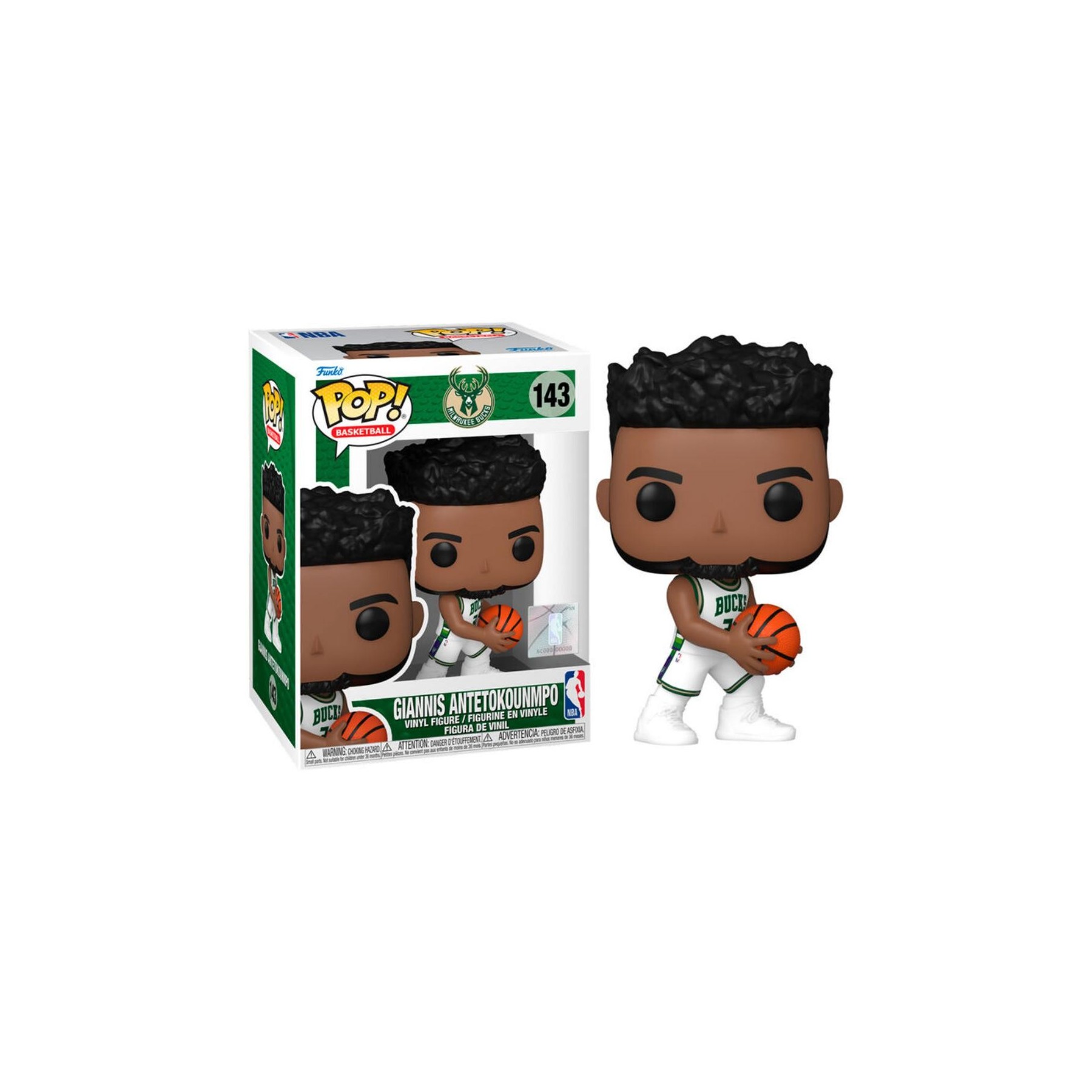 Figura Funko Pop Nba Bucks Giannis Antetokounmpo