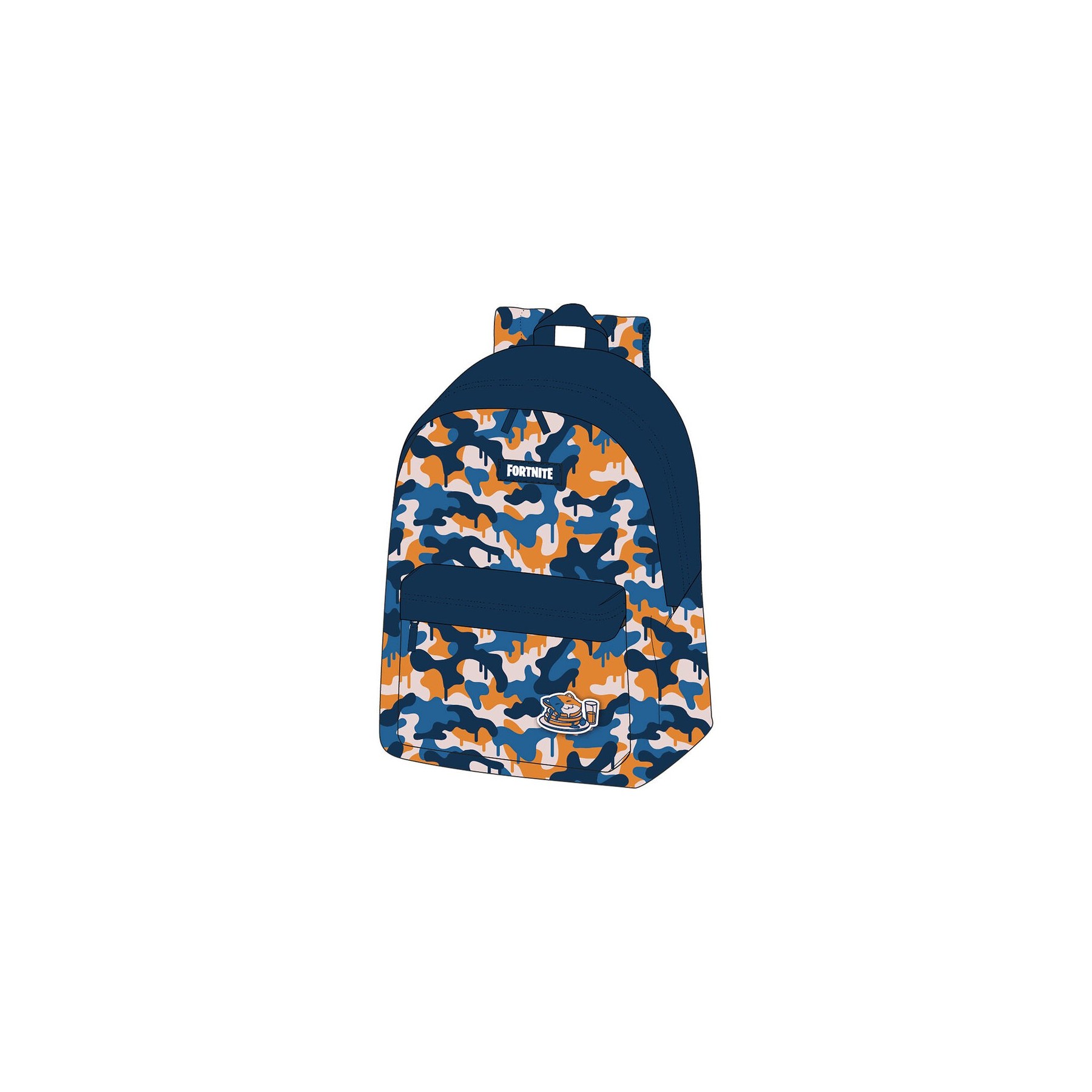 Mochila Blue Camo Fortnite 41Cm