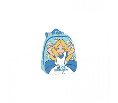 Mochila 3D Alicia En El Pais De Las Maravillas Disney 33Cm