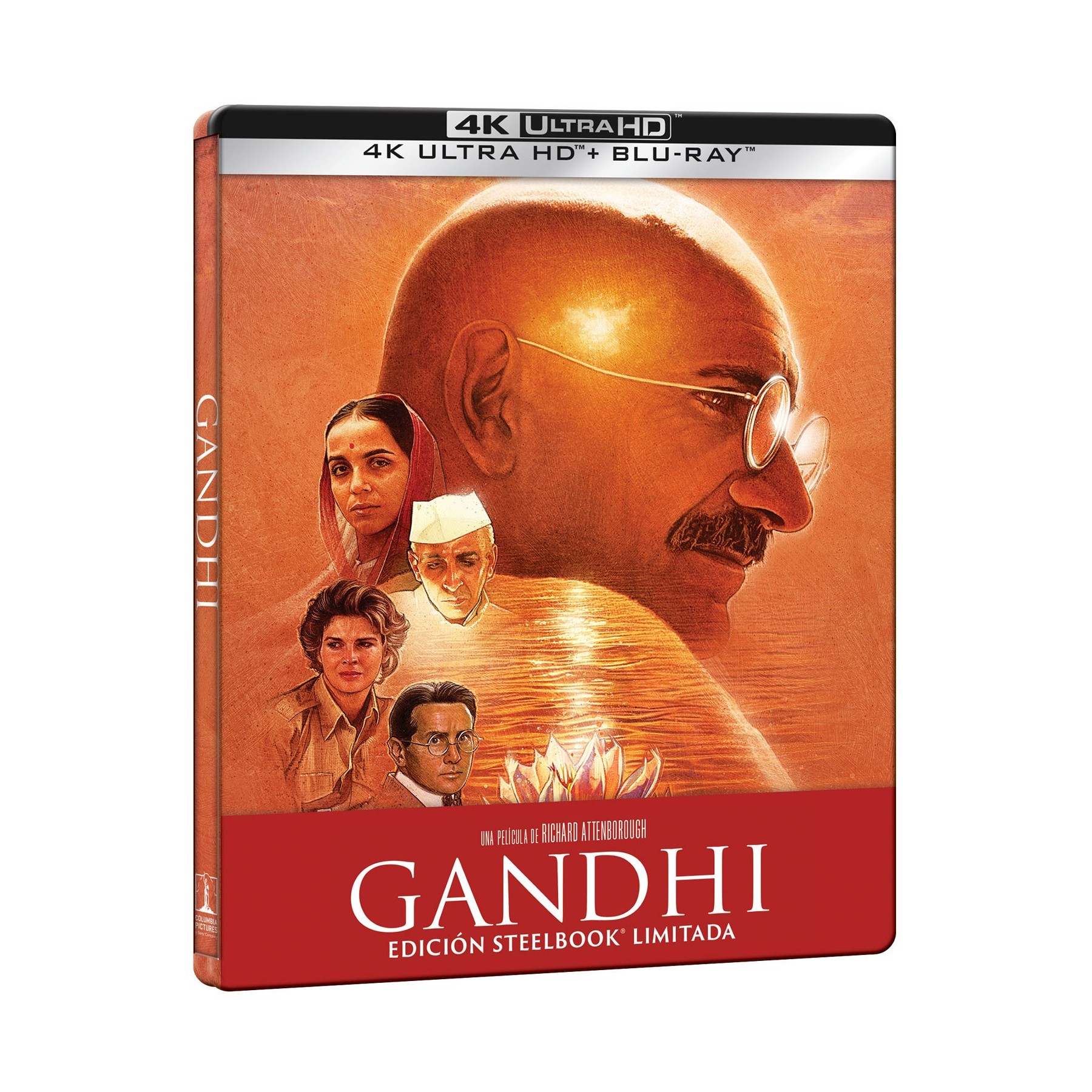 Gandhi (4K Uhd + Blu-Ray) (Ed. Especial Metálica) - Bd
