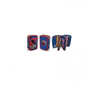 Plumier Spiderman Marvel Doble